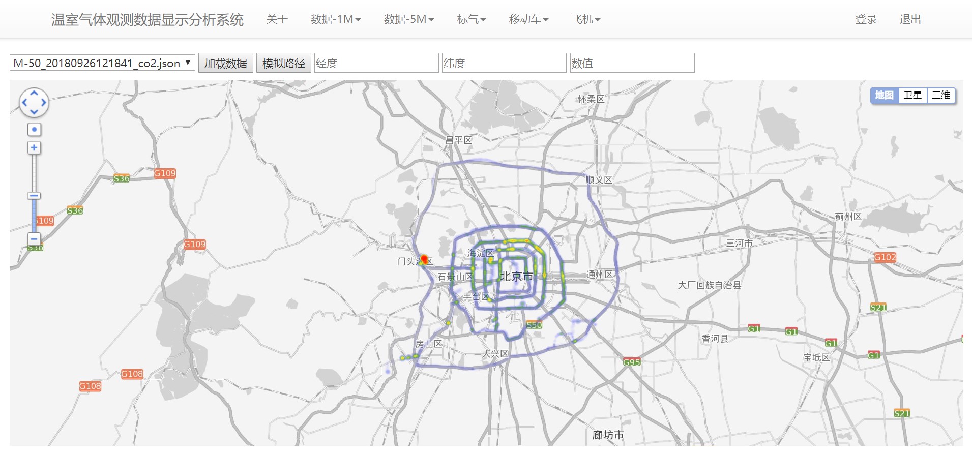 温室气体数据分析与质控平台